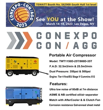 장비를 가져옵니다 ✅ 이제 우리에게 필요한 것은---CONEXPO CON/AGG 2023입니다!