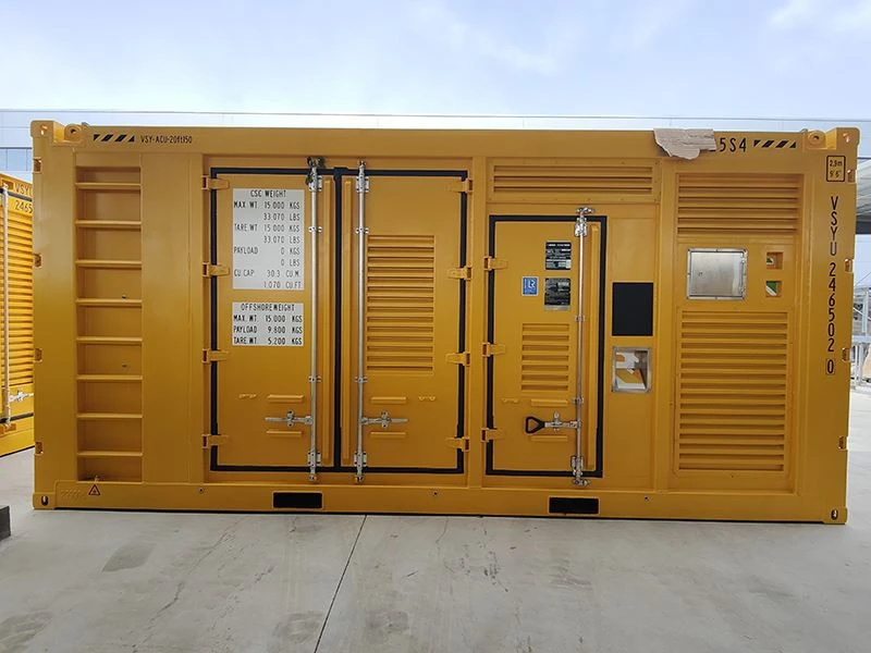 TEWATT ATEX 컨테이너식 공기 압축기, 위험한 환경에 대한 새로운 표준 설정